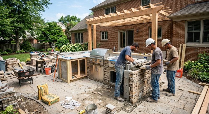 Outdoor Kitchen Remodeling in Charleston, SC